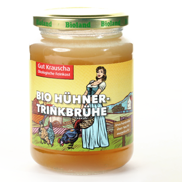 BIO Gut Krauscha Hühner-Trinkbrühe