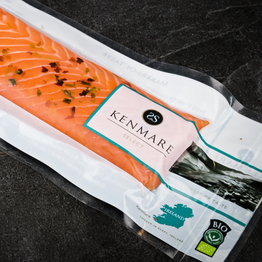 BIO Lachs "Royal Filet", mit Seetang, geräuchert - MHD Sonderangebot