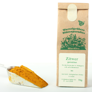 BIO Zitwer, gemahlene Wurzel