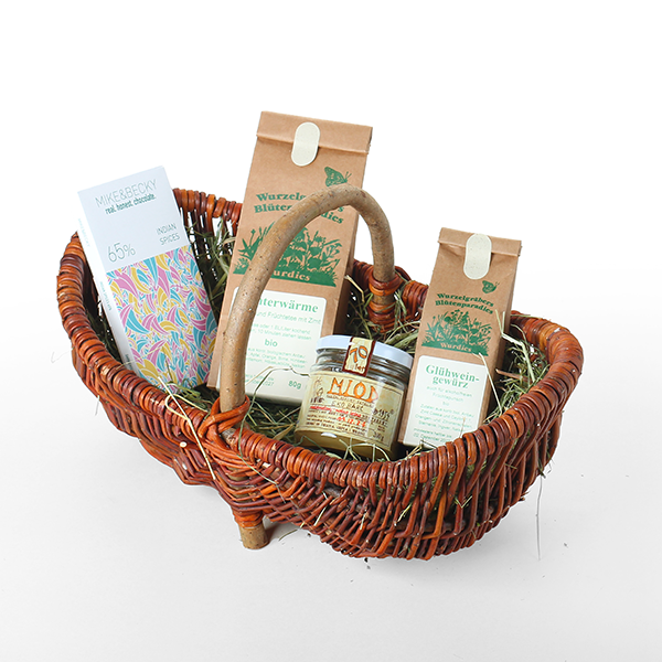 BIO Präsentkorb „Winterwärme“