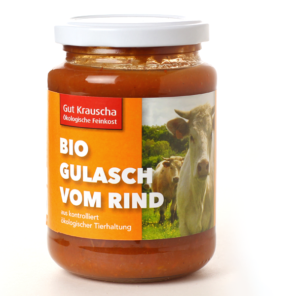 BIO Gut Krauscha Gulasch vom Rind