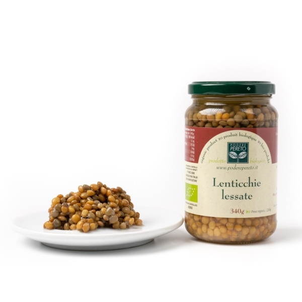 BIO Lenticchie lessate - gekochte Linsen