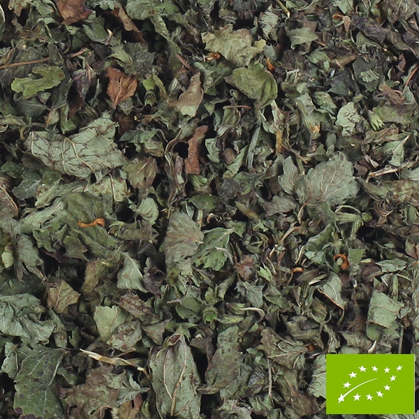 BIO Zitronenmelisse, ganzes Blatt