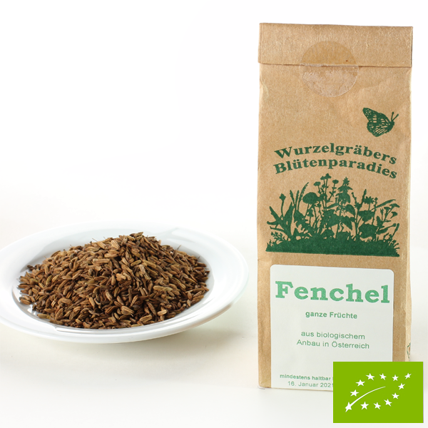 BIO Fenchel (bitter), ganze Früchte