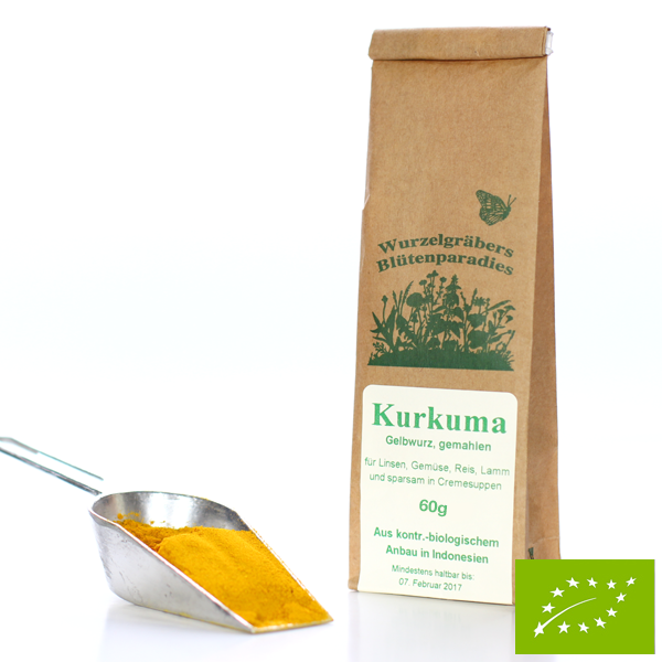 BIO Kurkuma, gemahlen