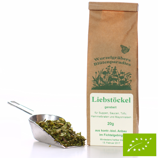 BIO Liebstöckel, gerebelt