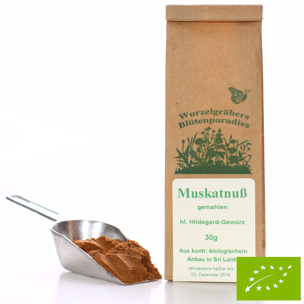 BIO Muskatnuss, gemahlen