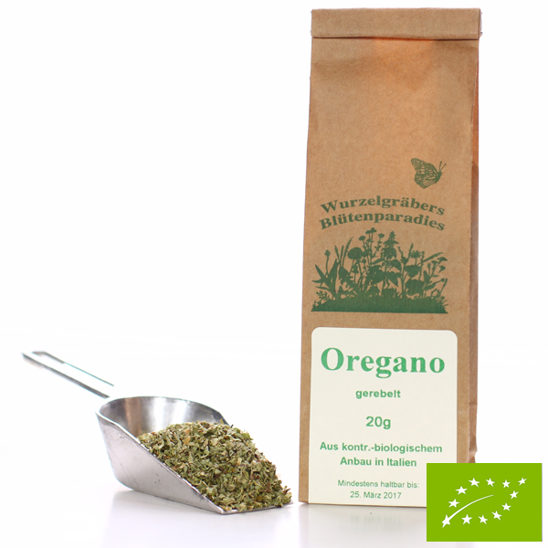 BIO Oregano, gerebelt