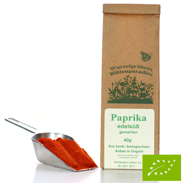 BIO Paprika edelsüß, gemahlen