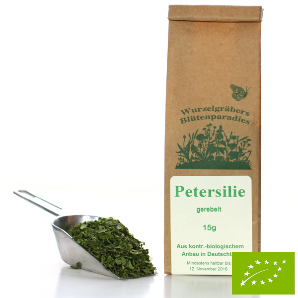 BIO Petersilie, gerebelt