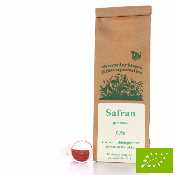 BIO Safran, gemahlene Fäden
