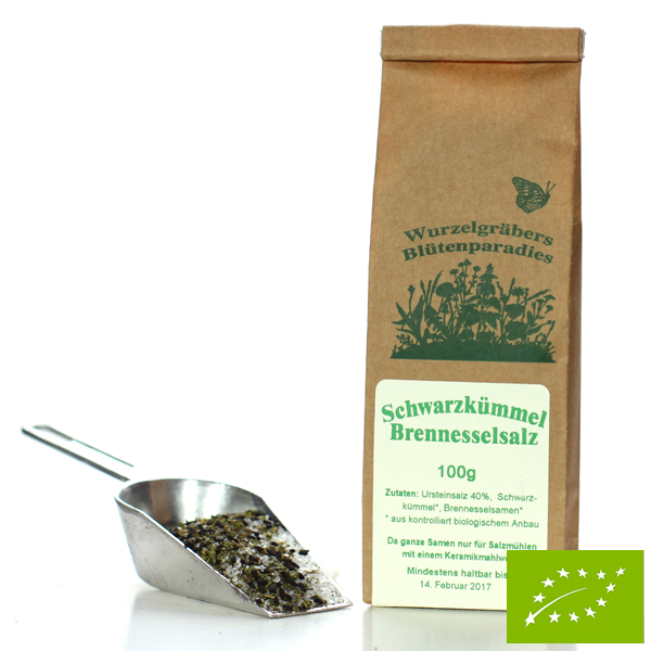 BIO Schwarzkümmel-Brennnessel-Salz