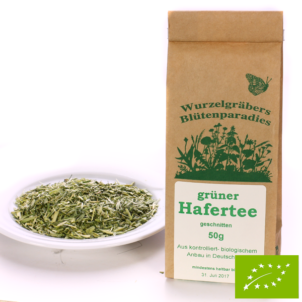 BIO Grüner Hafertee, geschnitten
