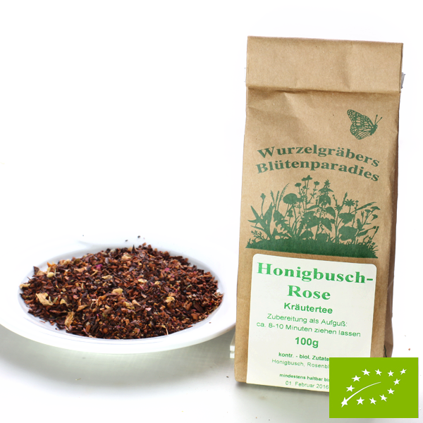 BIO Honigbusch-Rose, Herzenswärmetee