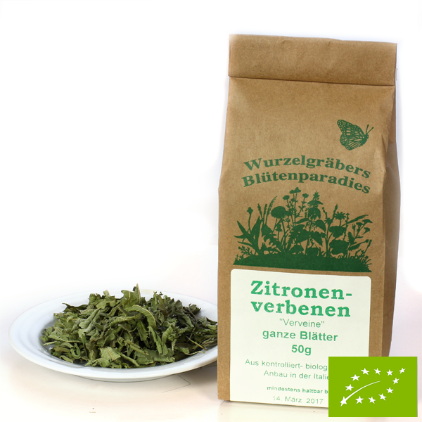 BIO Zitronenverbenen, ganze Blätter